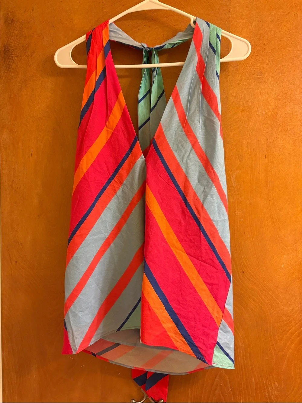 Southern Tide Fallon Calypso Cay Stripe Halter Top NWT